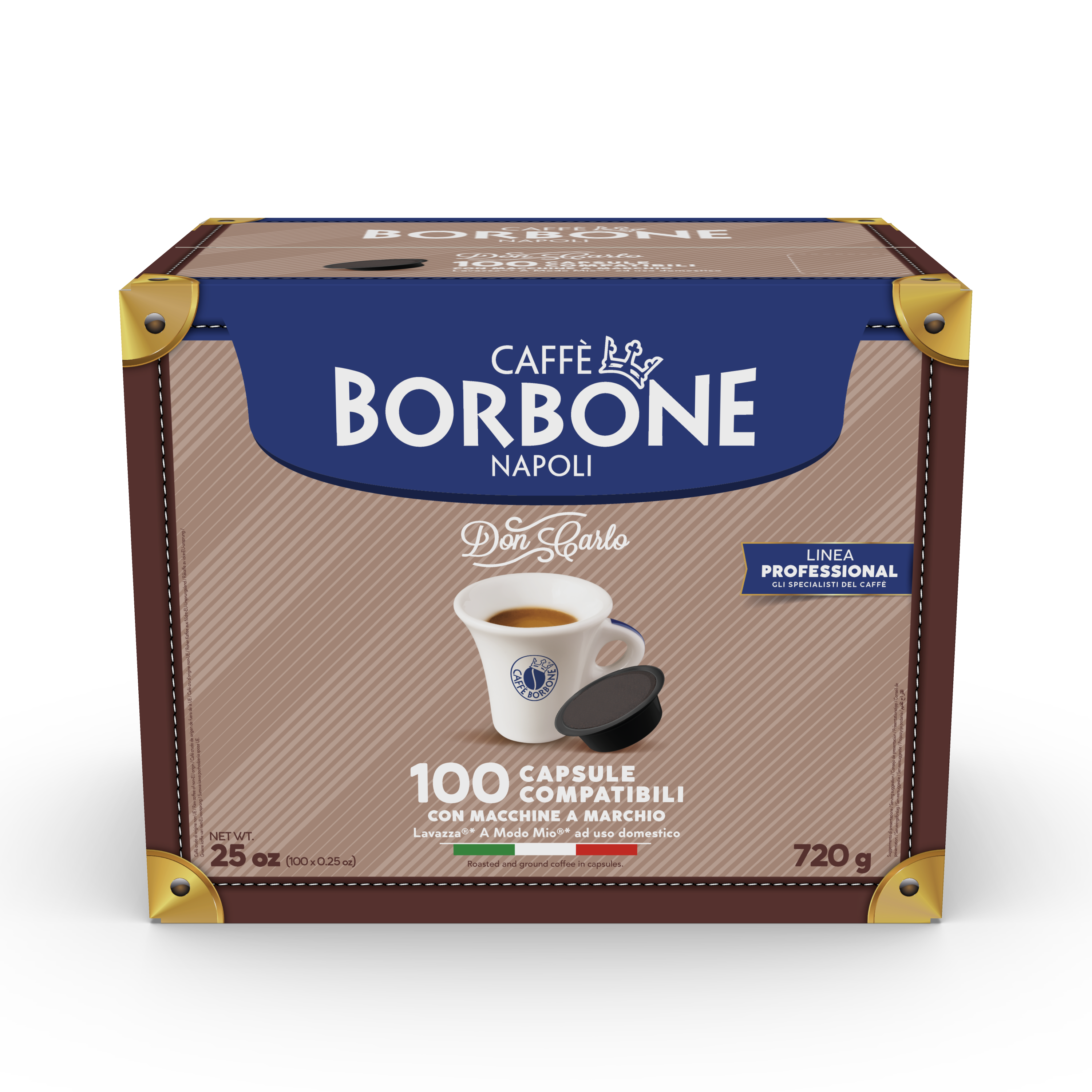 Kaffeekapseln Caffè Borbone Rossa Don Carlo 100 Stück