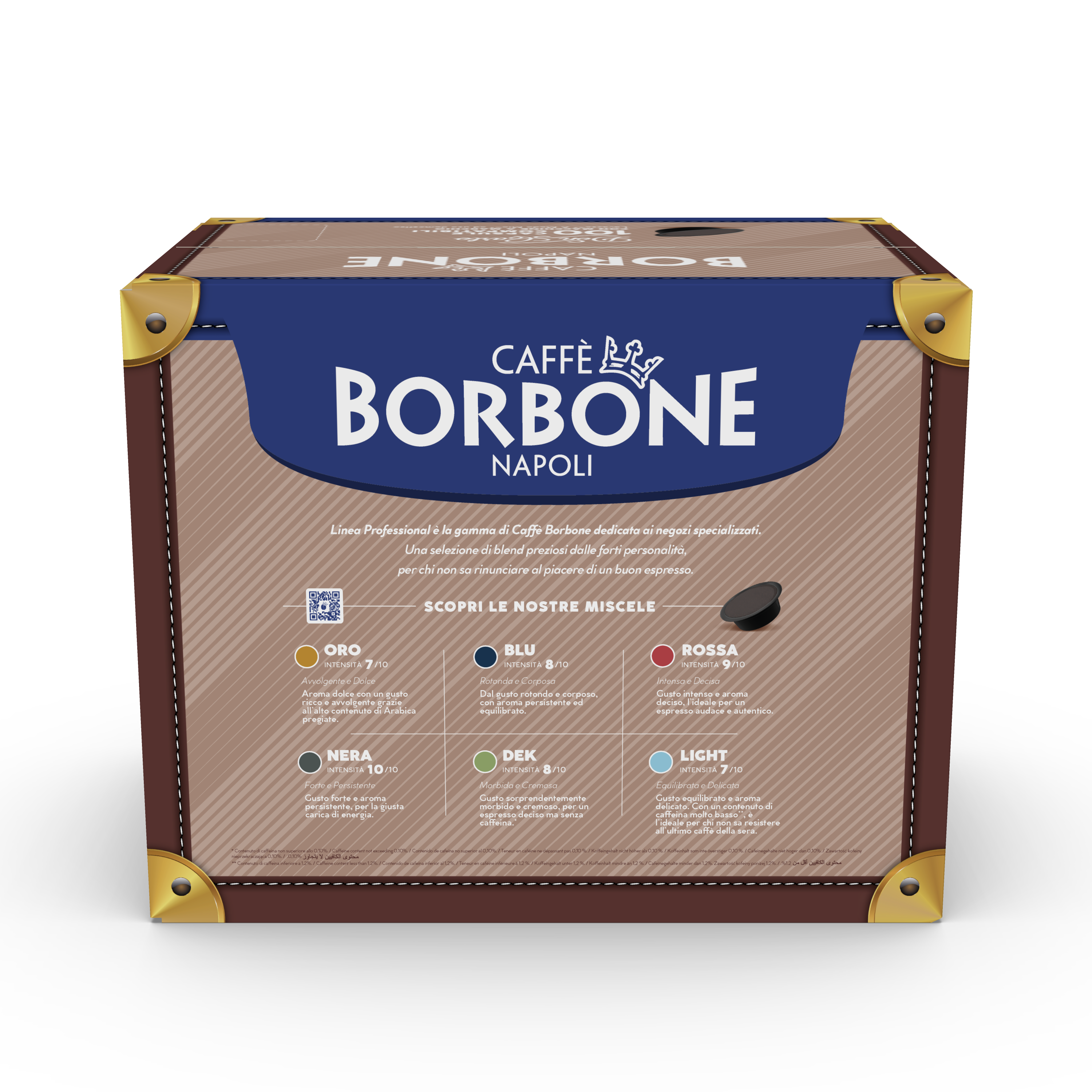 Kaffeekapseln Caffè Borbone Rossa Don Carlo 100 Stück