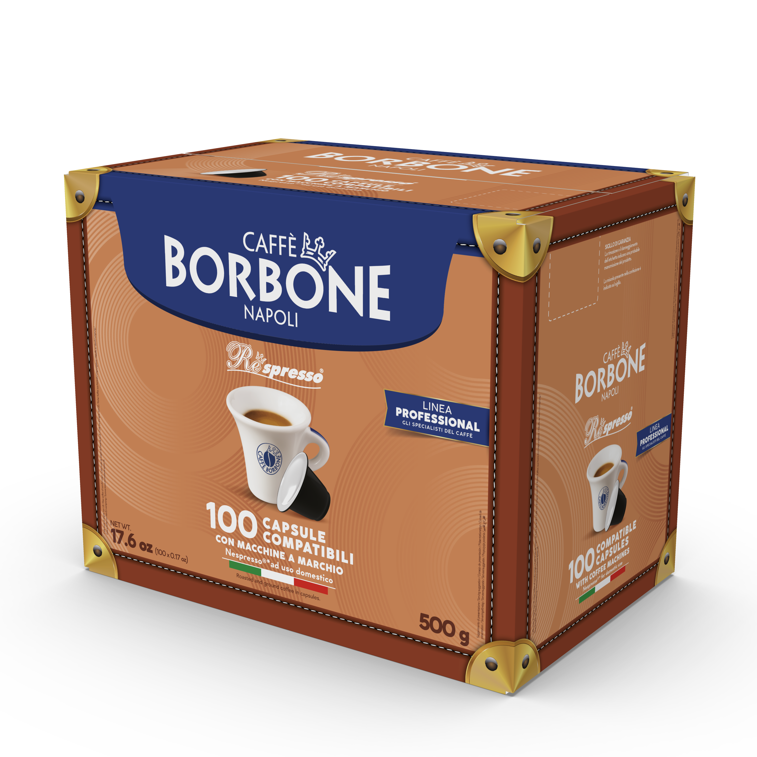 Caffè Borbone Respresso Kapsel Miscela BLU 100 Stück