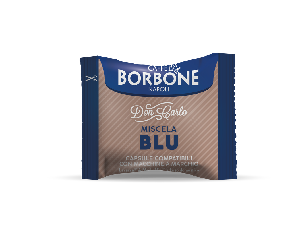 Kaffeekapseln Caffè Borbone BLU Don Carlo 100 Stück