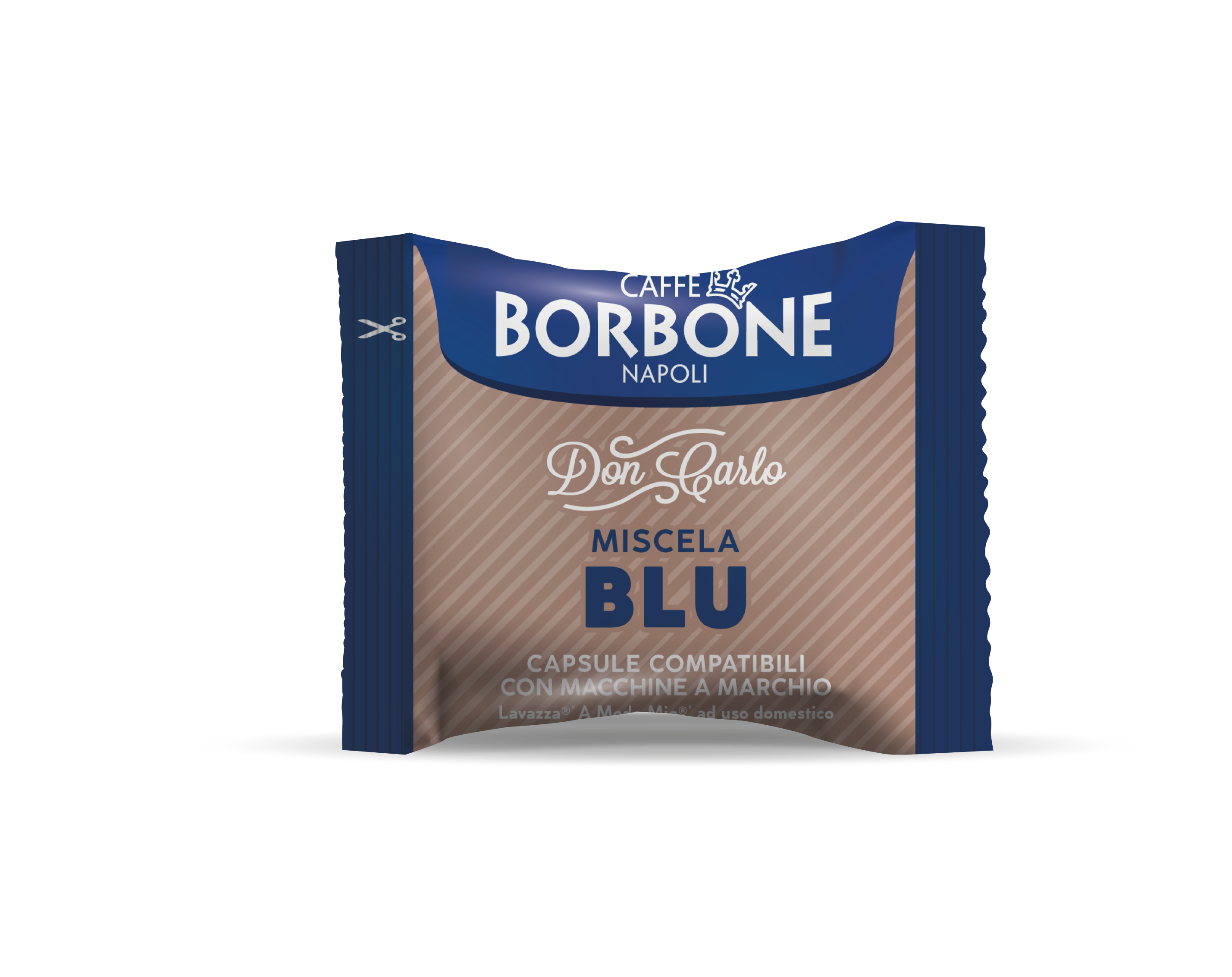 Kaffeekapseln Caffè Borbone BLU Don Carlo 100 Stück