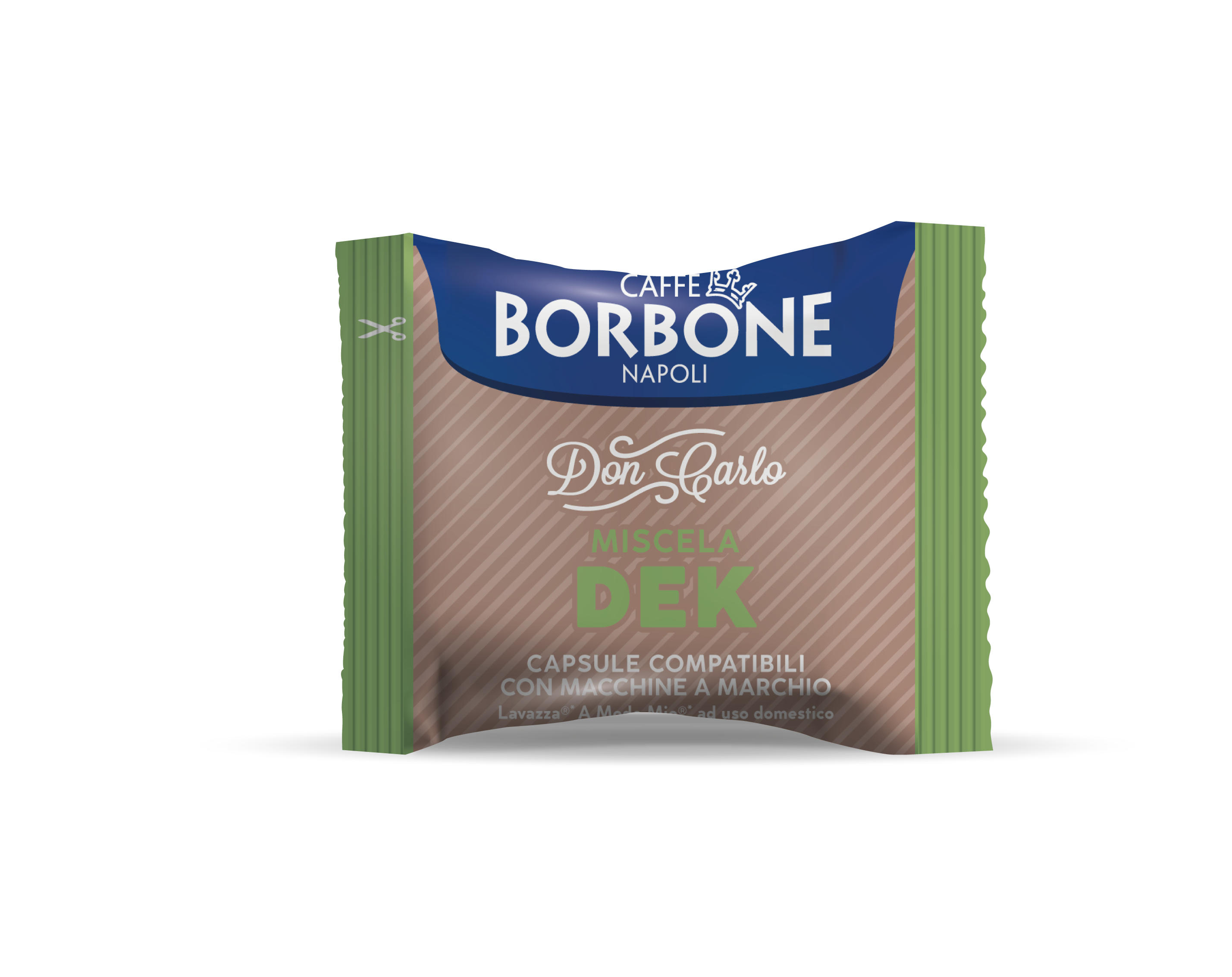 Kaffeekapseln Caffè Borbone DEK Don Carlo 100 Stück