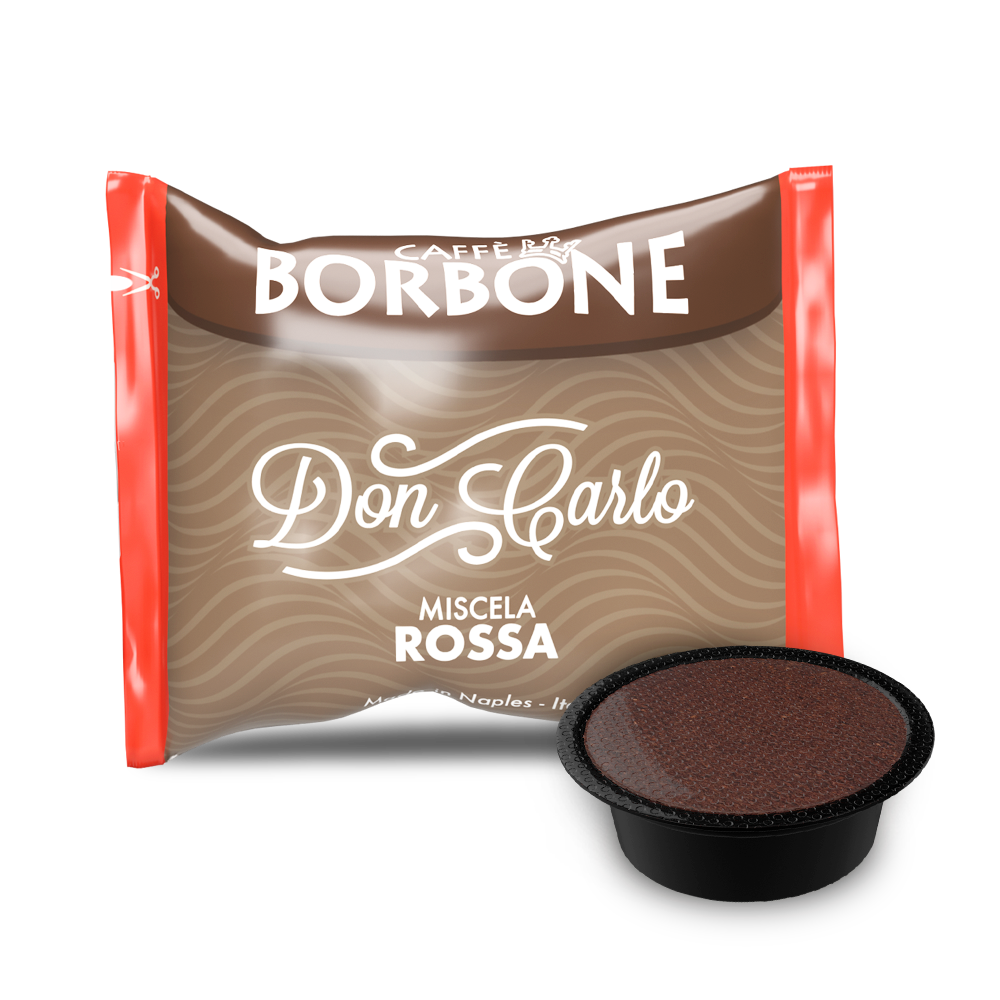 Kaffeekapseln Caffè Borbone Rossa Don Carlo 100 Stück