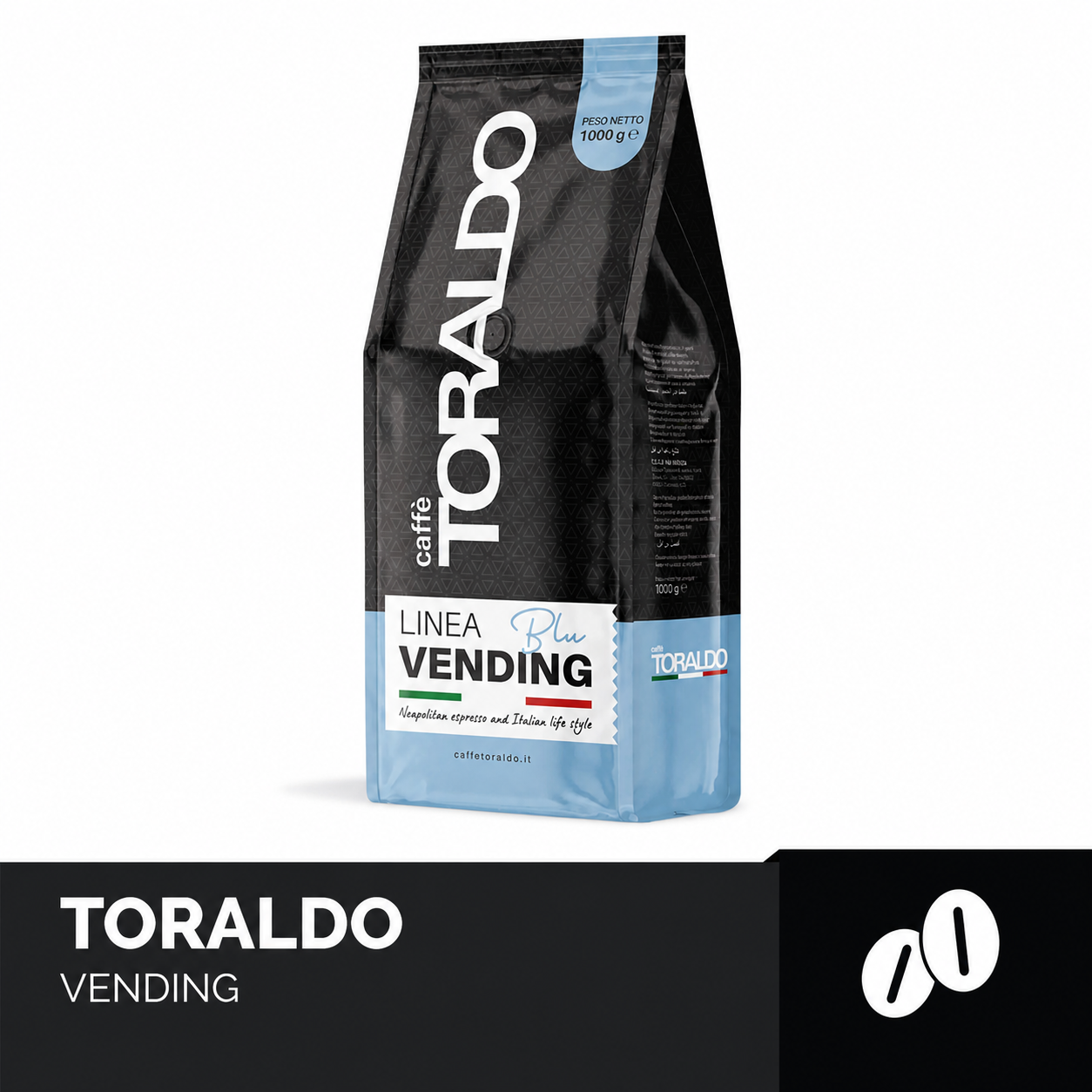 Toraldo Linea Vending Blu - Espressobohnen 1kg