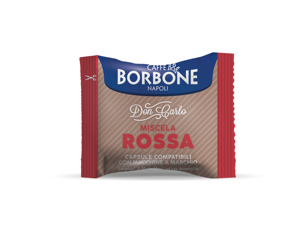 Kaffeekapseln Caffè Borbone Rossa Don Carlo 100 Stück