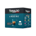 Caffè Toraldo Cremosa – 100 Kapseln, kompatibel mit Lavazza A Modo Mio®