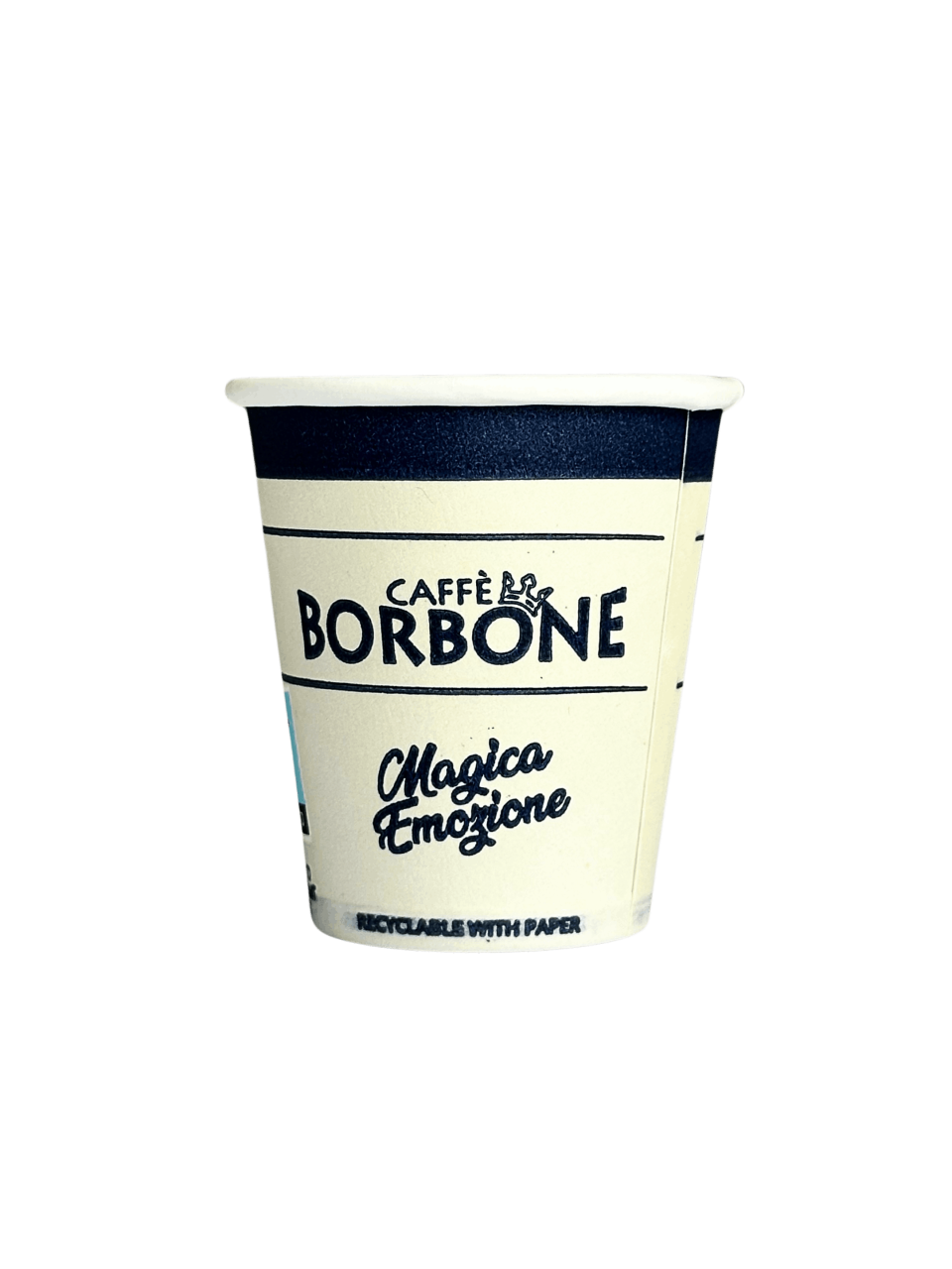 Caffè Borbone Espressobecher aus Pappe – Einweg Kaffeebecher, 50 Stück