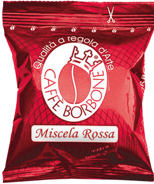 Caffè Borbone Kapseln Rossa kompatibel mit Lavazza Point 100 Stück