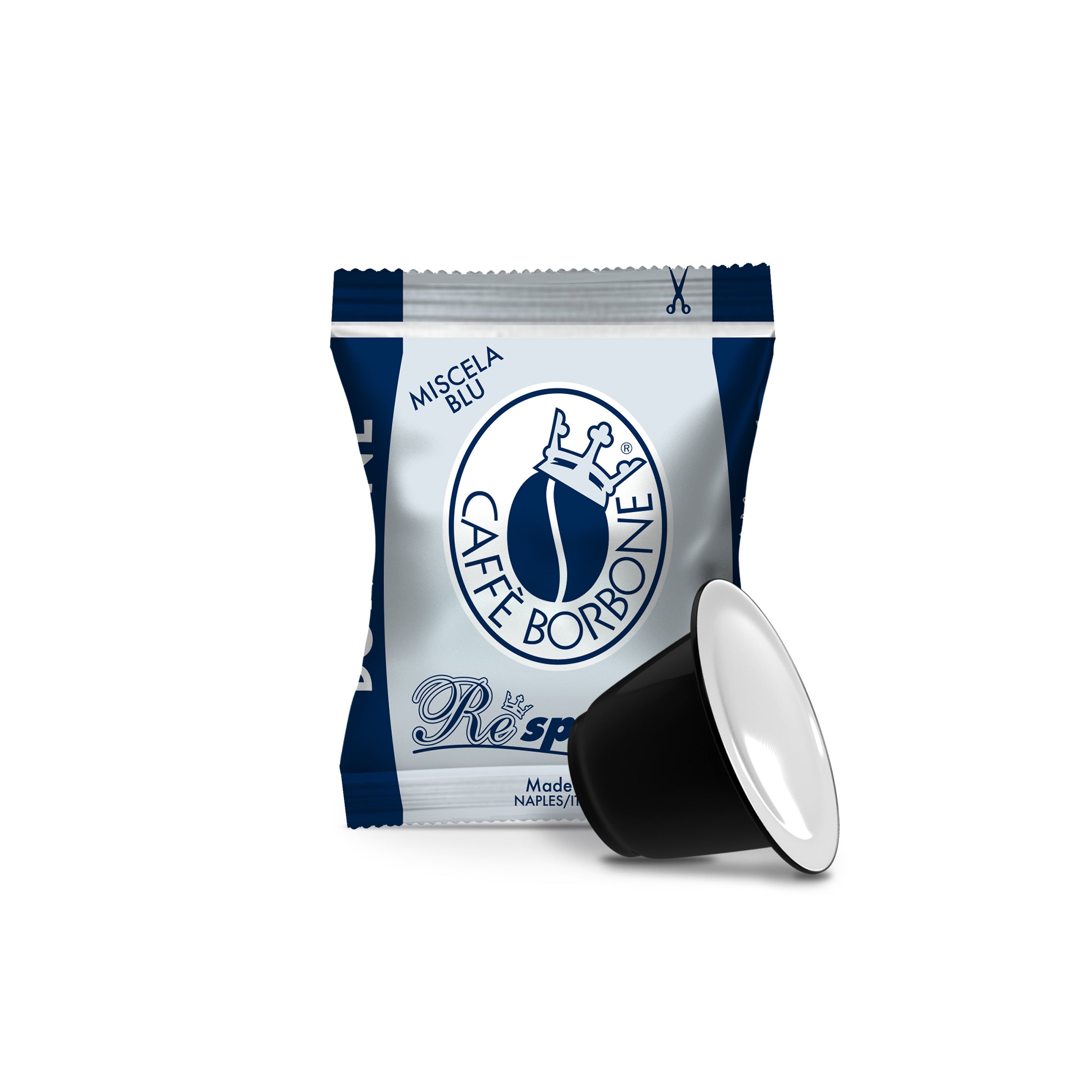 Caffè Borbone Respresso Kapsel Miscela BLU 100 Stück