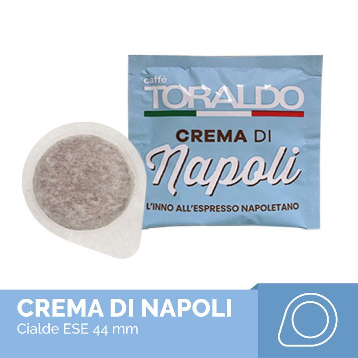 Toraldo Crema di Napoli - 150 Cialde ESE 44mm