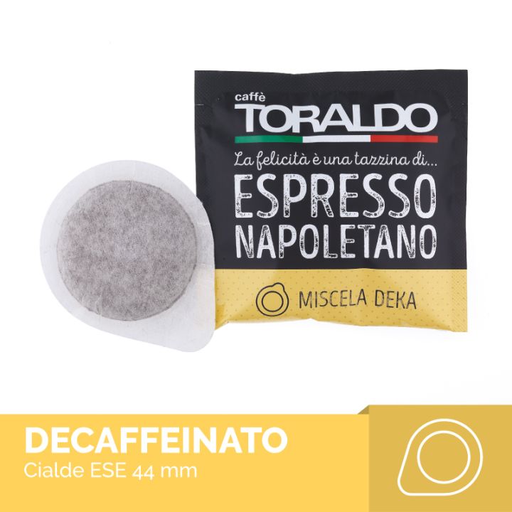 Toraldo Deca - 150 entkoffeinierte Cialde ESE 44mm