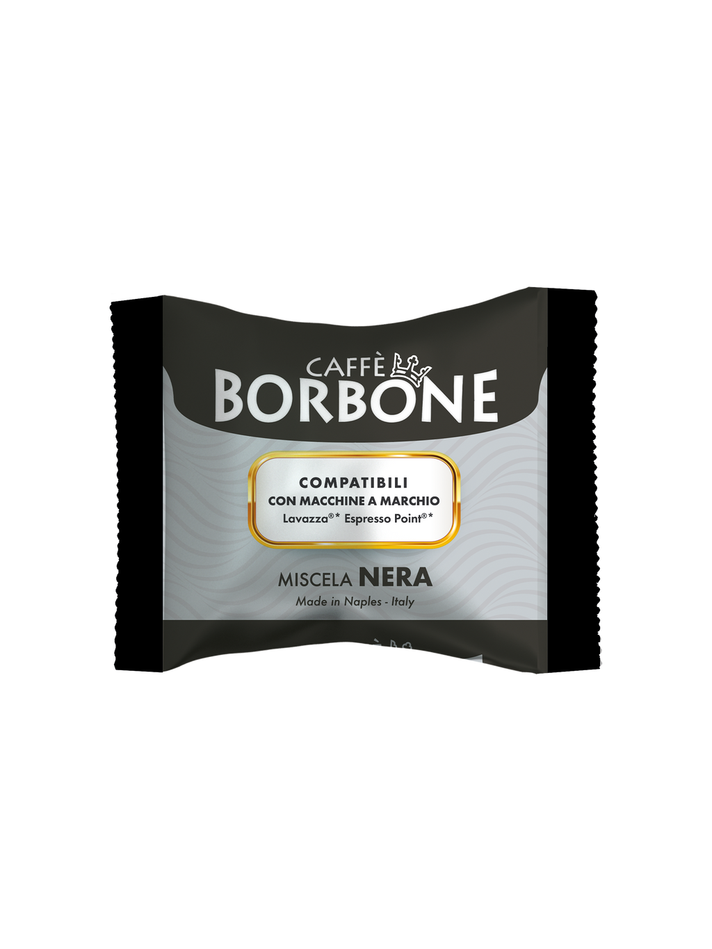 Caffè Borbone Kapseln Nero kompatibel mit Lavazza Point 100 Stück