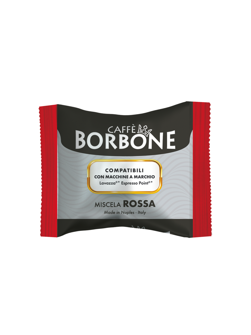 Caffè Borbone Kapseln Rossa kompatibel mit Lavazza Point 100 Stück